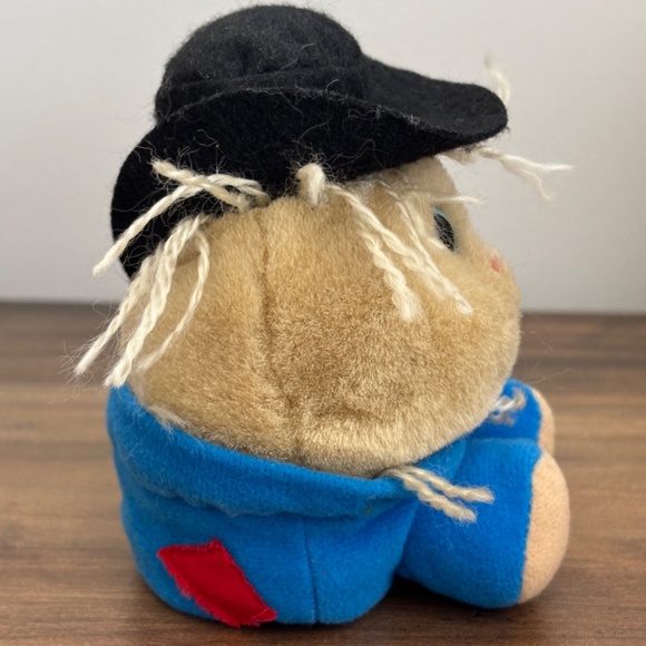 NWT Vintage Puffkins PATCHES Scarecrow 1994 Beanie Plush Stuffed Animal NEW - Picture 5 of 9